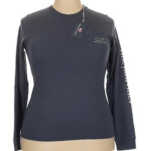 Vineyard Vines Navy Long Sleeve Shirt